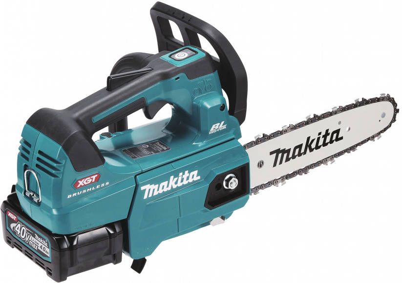 Makita UC002GM101 XGT 40 V Max Tophandle Kettingzaag Set(1x 4, 0Ah) 25 Cm Koolborstelloos