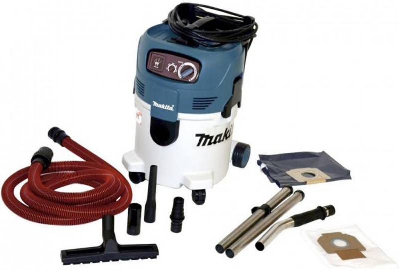 Makita VC3012M Bouwstofzuiger 1200W M klasse 30L