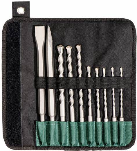 Metabo 630824000 10 delige SDS plus boor/beitel set in etui