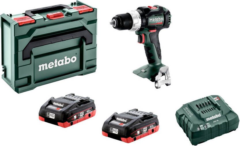 Metabo BS 18 LT BL 18V LiHD accu boor -/schroefmachine set(2x 4, 0Ah accu)in koffer koolborstelloos