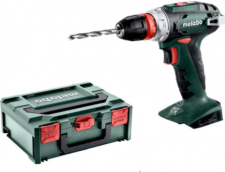 Metabo BS 18 Quick 18V Li-Ion accu boor-/schroefmachine body in Metaloc