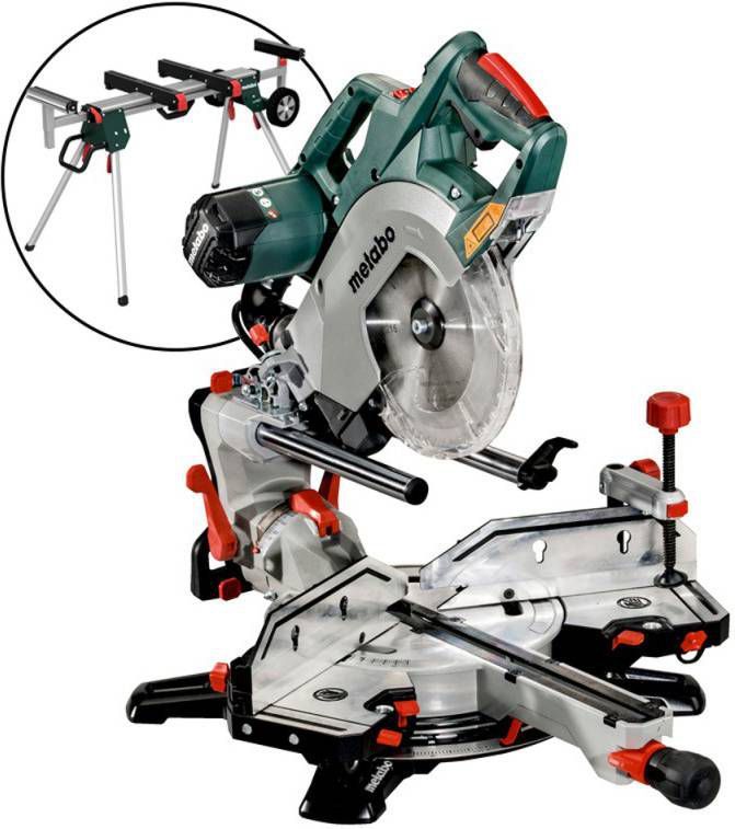 Metabo KGSV 72 XACT SYM Afkortzaag Incl. Onderstel(KSU 251) 1800W 216 X 30mm