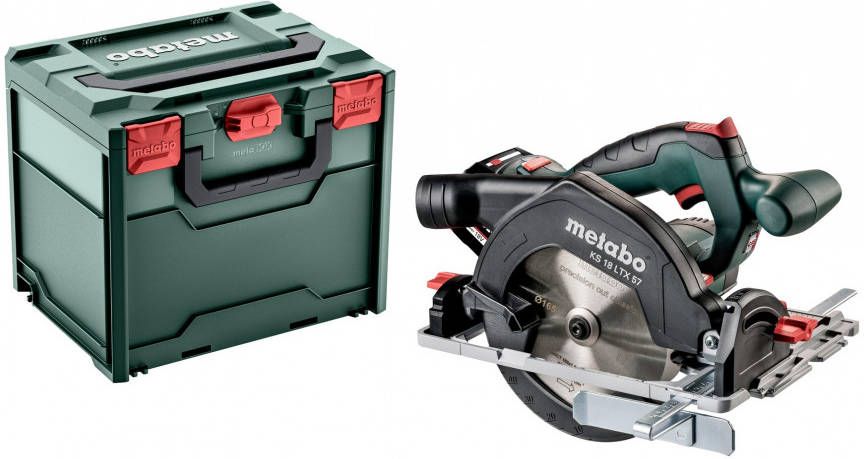 Metabo KS 18 LTX 57 18V Li Ion Accu Cirkelzaag Body In X 165mm