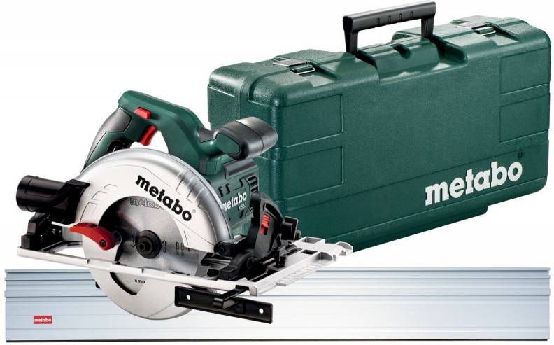 Metabo KS 55 FS Cirkelzaag En Geleiderail(1500mm)In Koffer 1200W 160mm