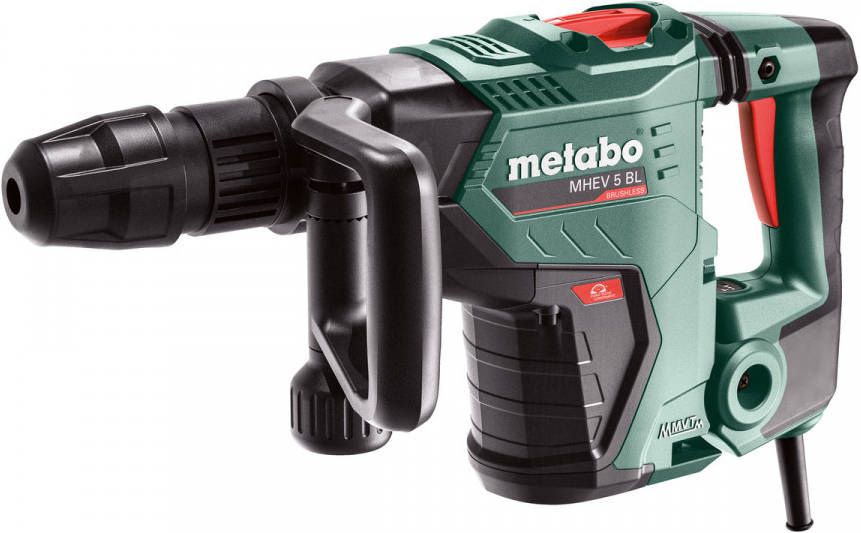 Metabo MHEV 5 BL SDS Max Breekhamer in koffer 1150W 8, 7J koolborstelloos