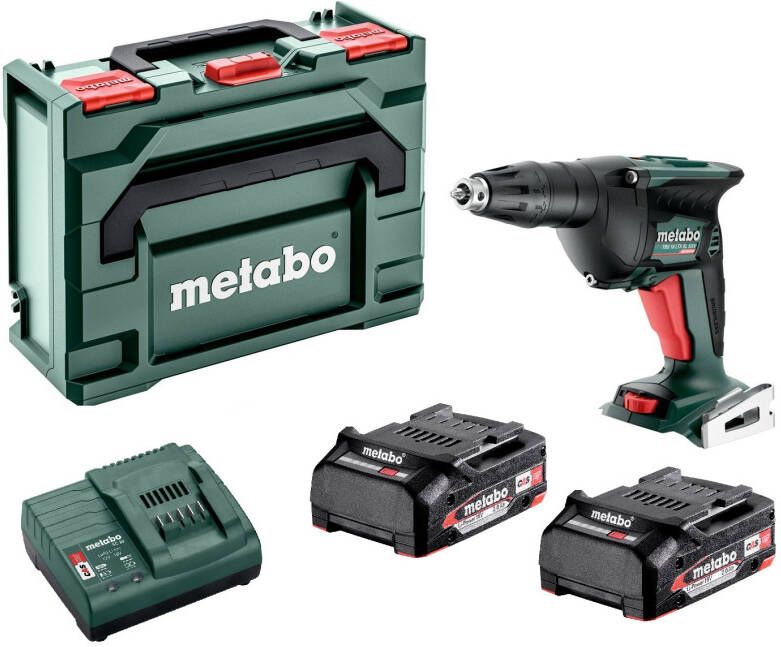 Metabo TBS 18 LTX BL 5000 18V Accu Schroefmachine Set(2x Li Power 2, 0Ah)In x 6Nm