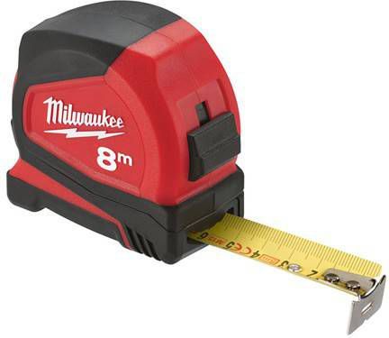Milwaukee 4932459594 Pro C8/25 Rolmaat 25mm x 8m