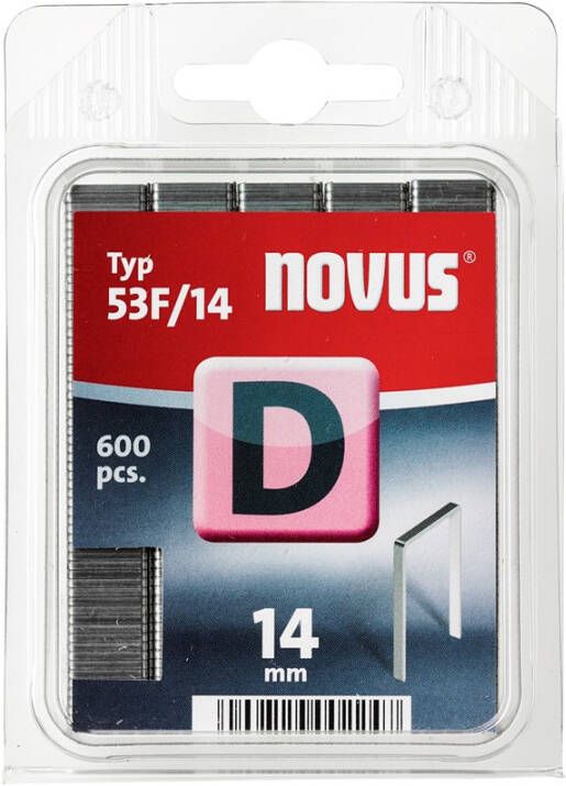 Novus 042 0378 Nieten D53F Vlakdraad 14mm(600st )