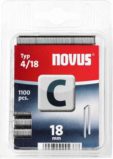 Novus 042 0391 Nieten C4 Smalrug 18mm(1100st )