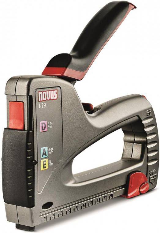 Novus nietpistool High Performer J 29 grijs