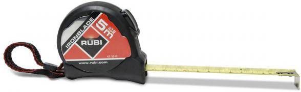 Rubi 75909 Ironblade rolmaat 5m x 25mm(Beide zeiden bedrukt )