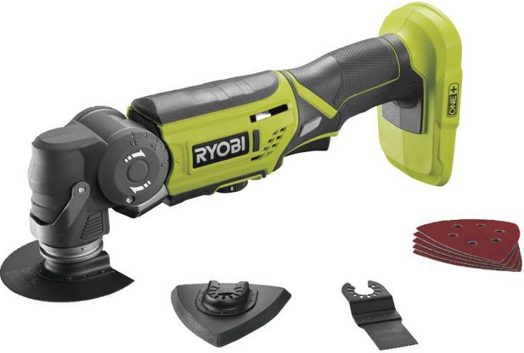 Ryobi R18MT 0 ONE+ 18V Li Ion accu multitool body incl. accessoires