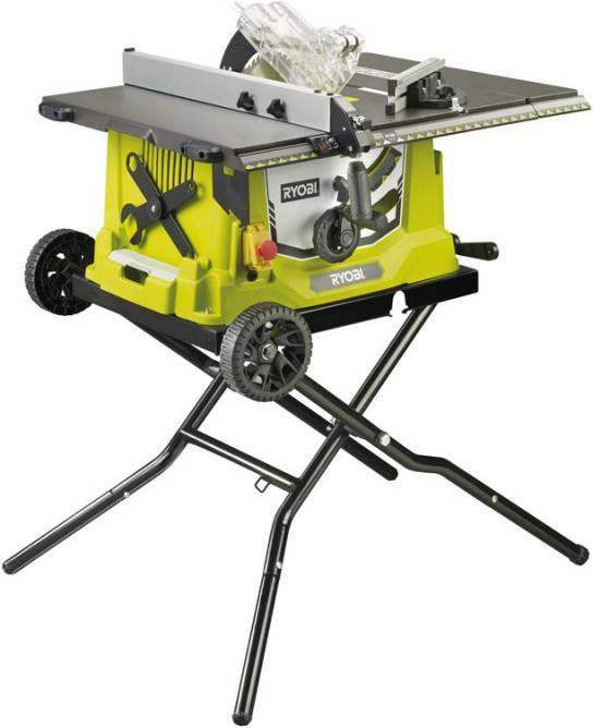 Ryobi RTS1800EF G Zaagtafel + Inklapbaar Onderstel 1800W 254mm