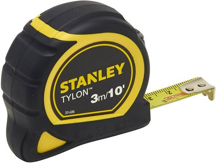 Stanley 0 30 686 Tylon Rolmaat Cm/inch 3m X 13mm
