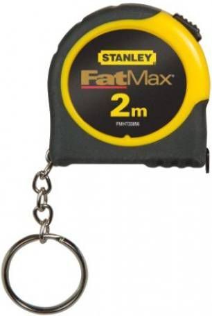 Stanley 1 33 856 FatMax Sleutelhanger Rolmaat 2m X 13mm