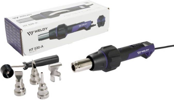 Weldy HT 530 A Heteluchtpistool Incl. 4 Mondstukken 2300W