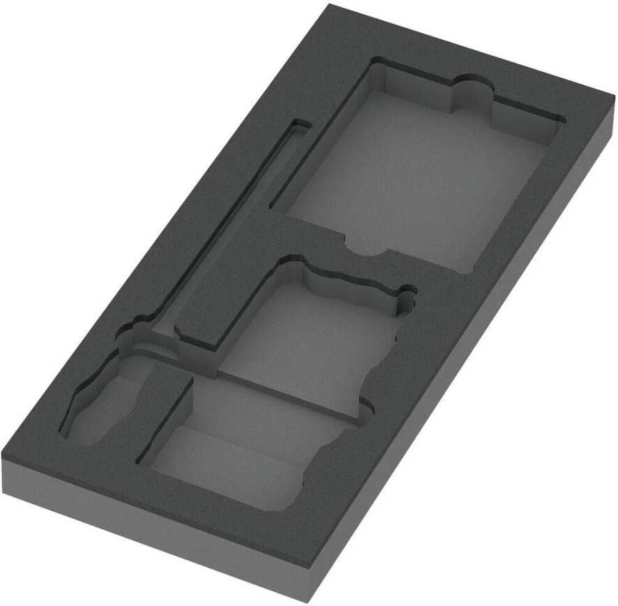Wera 05137350001 9850 Schuimstof Inlegstuk Kraftform Kompakt En Tool Check PLUS Set 1 Leeg