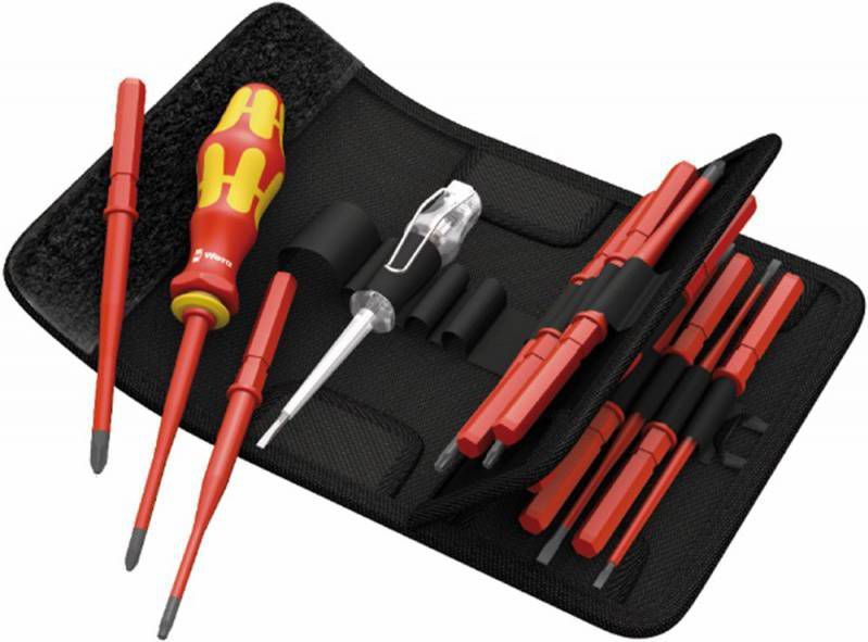 Wera 5003484001 16 delige VDE Slimline Wisselklingenset in etui