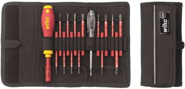 Wiha 2831 T16 VDE Schroevendraaier starterset met slimbits 16 delig