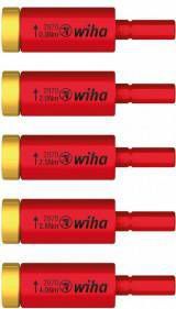 Wiha 29701 S5 Moment easyTorque adapterset electric voor slimBits en slimVario houder