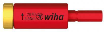 Wiha 29701280 Moment easyTorque adapter electric voor slimBits en slimVario houder 2, 8 Nm