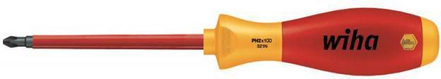 Wiha 321N Softfinish Electric VDE Schroevendraaier Phillips PH3 X 150mm