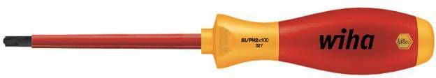 Wiha 327 SoftFinish Electric PlusMinus Schroevendraaier Phillips/Sleuf PH2 X 100mm