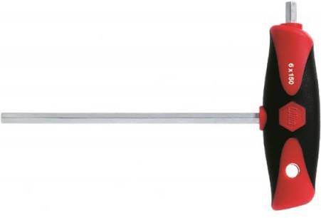 Wiha 334DS ComfortGrip Schroevendraaier Met Zeskant Zijpunt En T greep Inbus 2, 5 X 100mm