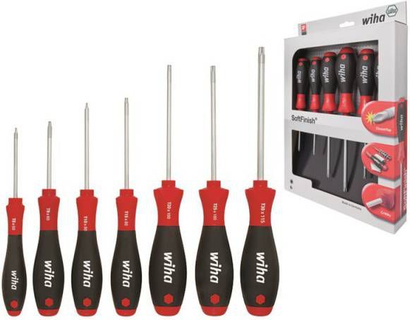 Wiha 362 K7 SoftFinish TORX Schroevendraaierset 7 delig