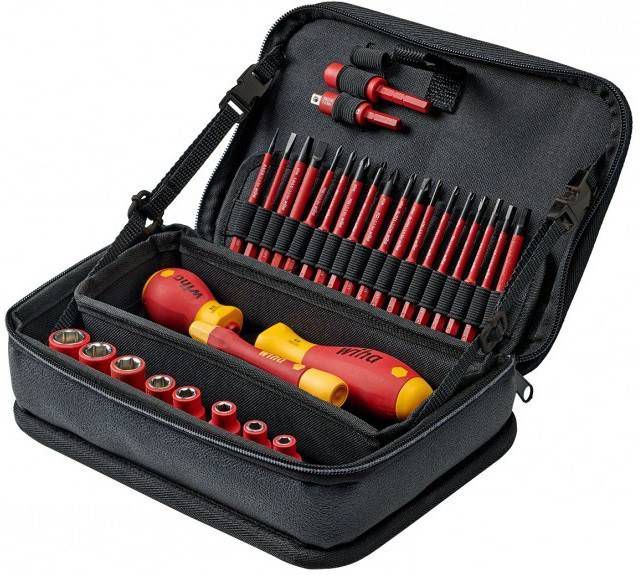 WIHA Tool Set Slimvario® Electric Mixed 31 Pcs In Functional Bag