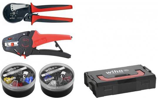 Wiha 9300 1003 5 delige Afstrip -/krimpgereedschapset