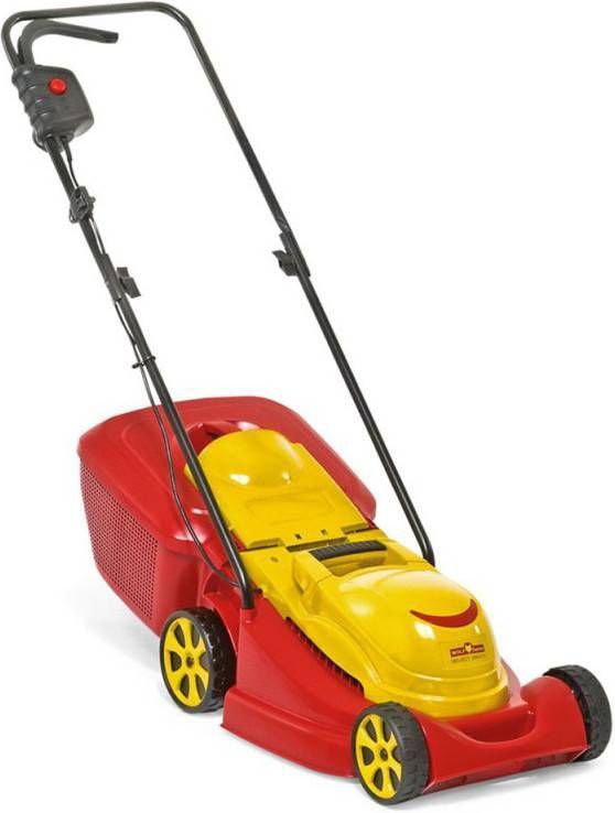 Wolf Garten Elektromaaier S3800e Grasmaaier 38 cm 40 l Rood Geel 1400 Watt