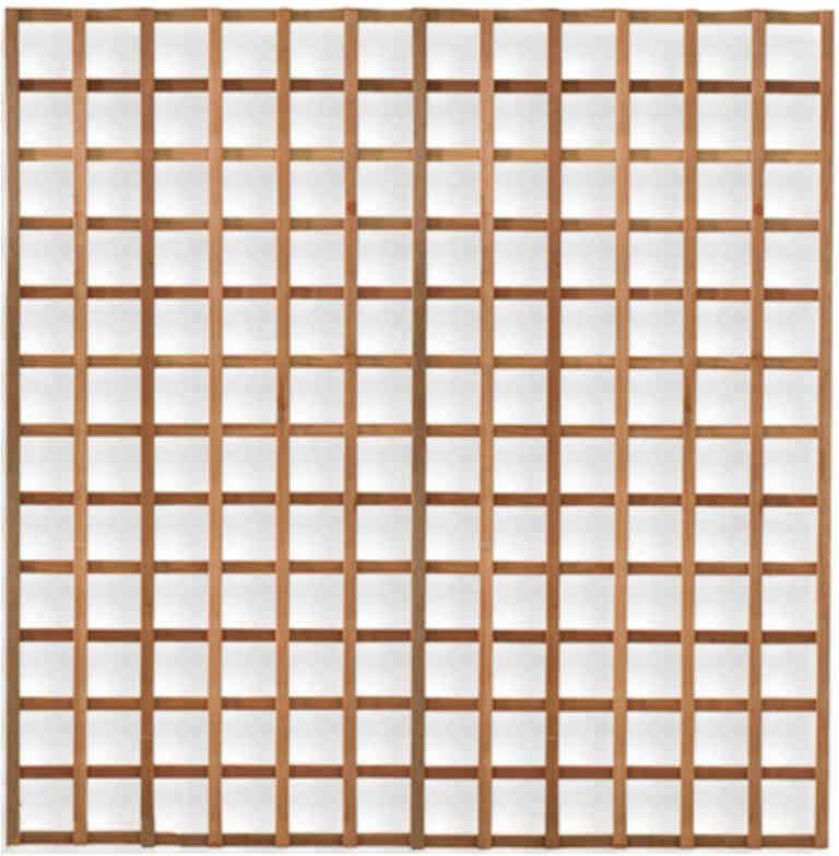 elephant Trellis scherm hardhout Almendrillo recht(177 x 180 cm )