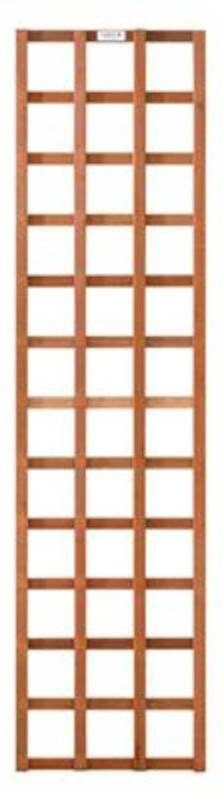 elephant Trellis scherm hardhout recht(55 x 180 cm )