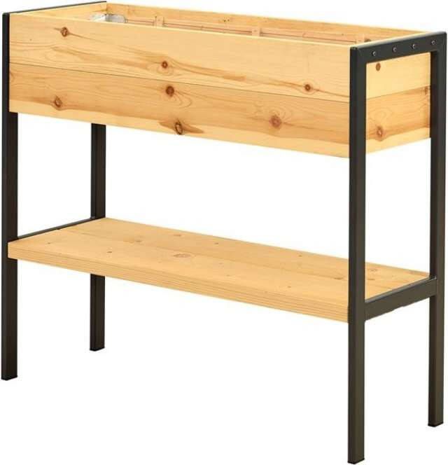 Plus Danmark Plantenbak vuren onbehandeld | 37 x 103 x 90 cm