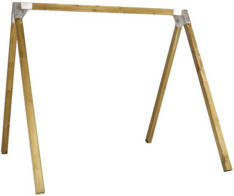 Plus Danmark Schommelframe vuren geimpregneerd | Cubic inclusief grondankers