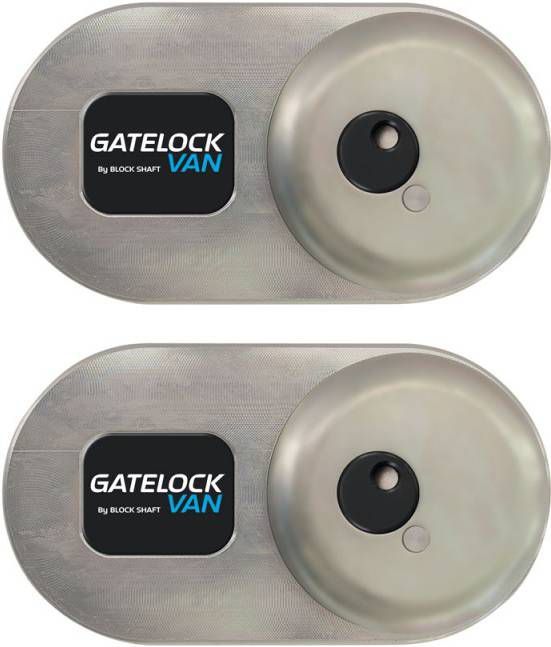 Imbema Beveiligingsslot voor bakwagens Gatelock L *Slamlock* Set 2 stuks