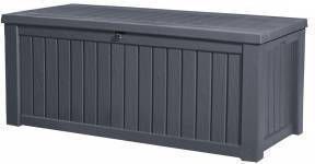 Keter 247606 Rockwood Opbergbox Grafiet 570 L 155x72, 4x64, 4cm