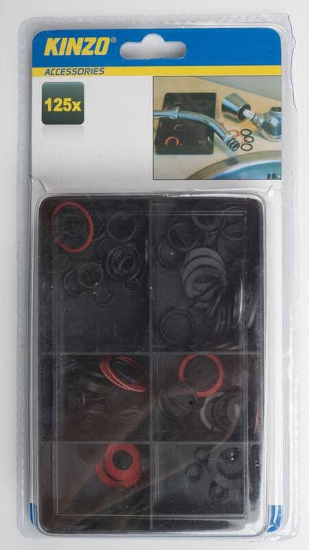 Kinzo Rubberen O Ringen Assortiment 125 delig