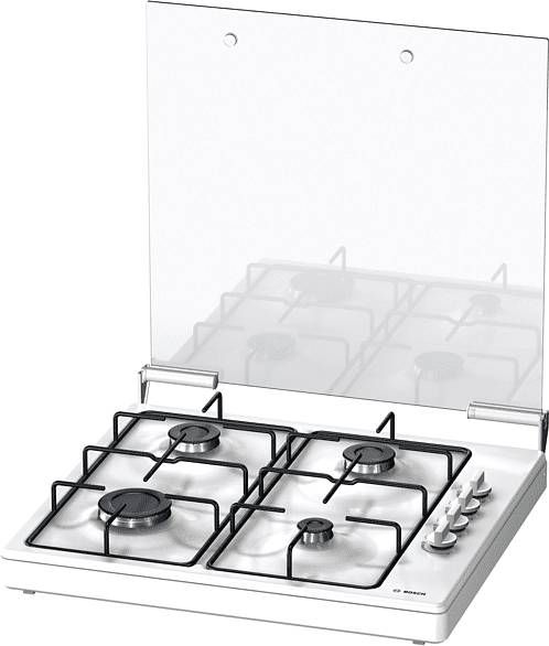 Bosch Serie 2 Pbp0c2y80n Gaskookplaten Wit