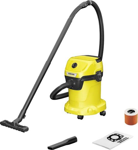 KÃ¤rcher Kärcher WD3 V 17/4/20 nat en Droogzuiger 1000W 17L