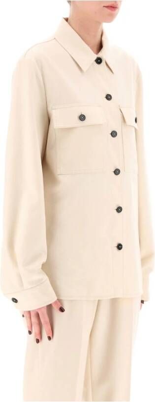Jil Sander Shirts , Beige, Dames