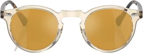 Oliver Peoples Zonnebril , Geel, Unisex