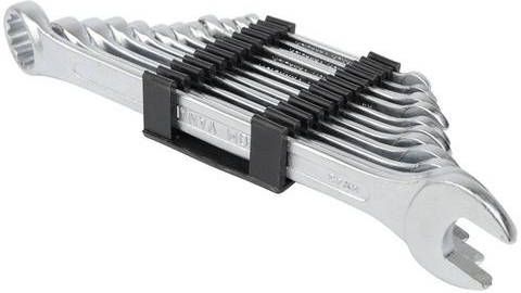 Brüder Mannesmann Werkzeuge Vork en ringsleutel 12 delig(set )