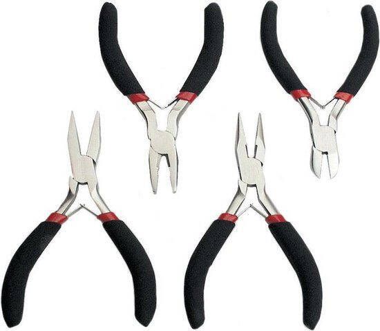 Brüder Mannesmann 10840 4 delige Elektrotangenset