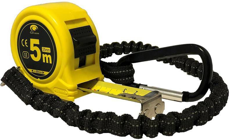 Q-flexx Q Flexx 310.001Y Rolmaat met lanyard Magnetisch 5m