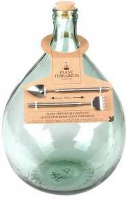 Esschert Design Terrarium fles M 15L 30x30x44 cm mini ecosysteem