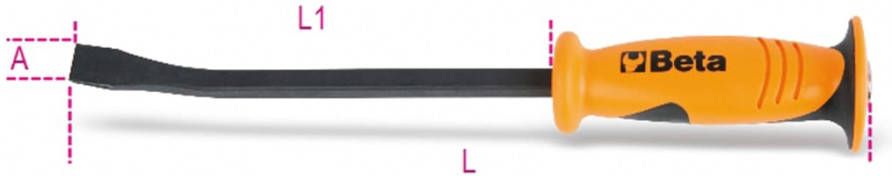 Beta Tools Koevoet 965 600 met plat gebogen uiteinden