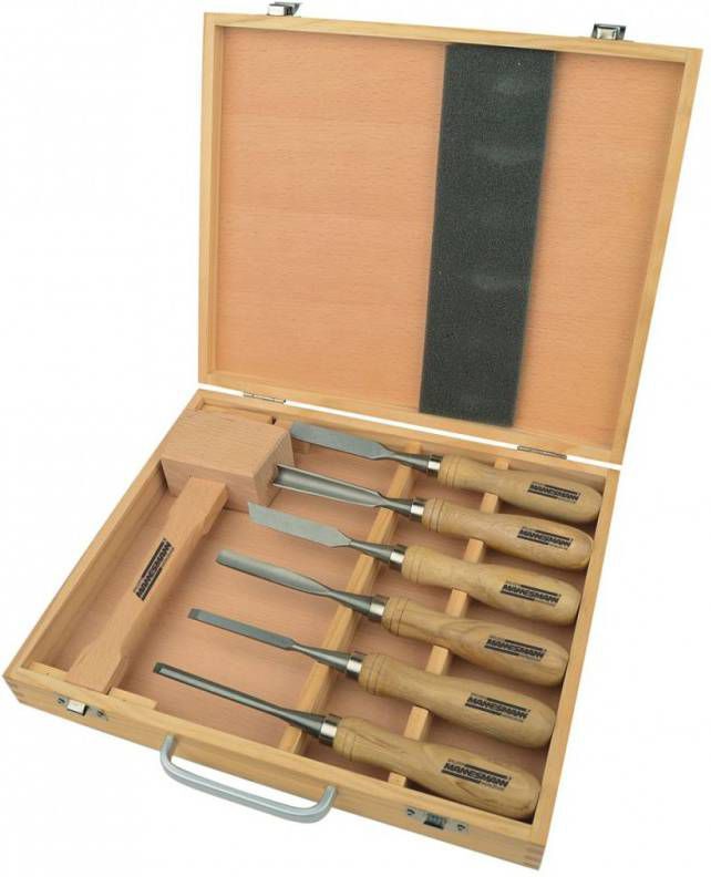 Brüder Mannesmann Werkzeuge Gereedschapsset Snij apparaat(7 stuks )