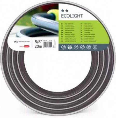 Cellfast Tuinslang ECOLIGHT 5/8" 20 m grijs